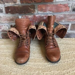 Steve Madden combat boots